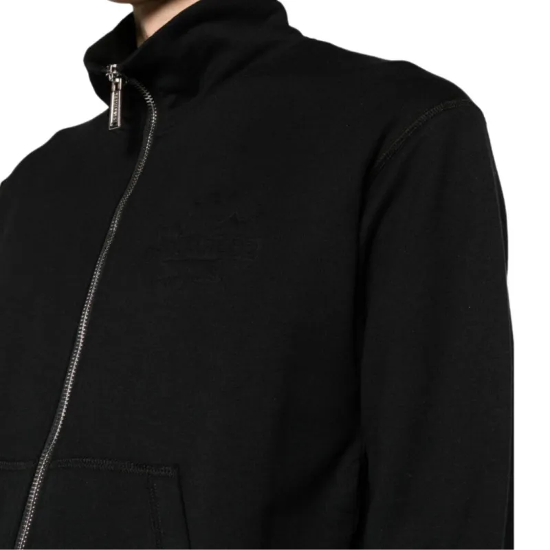 DSQUARED 2 Burbs Long Sleeved Zip-Up Sweatshirt-1