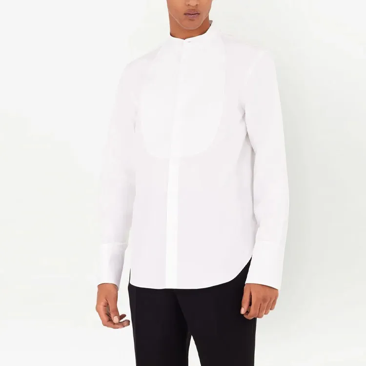 Ferragamo Shirts Men White-3