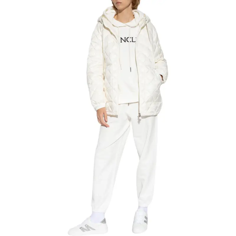 Moncler Logo Embroidered Drawstring Hoodie-2