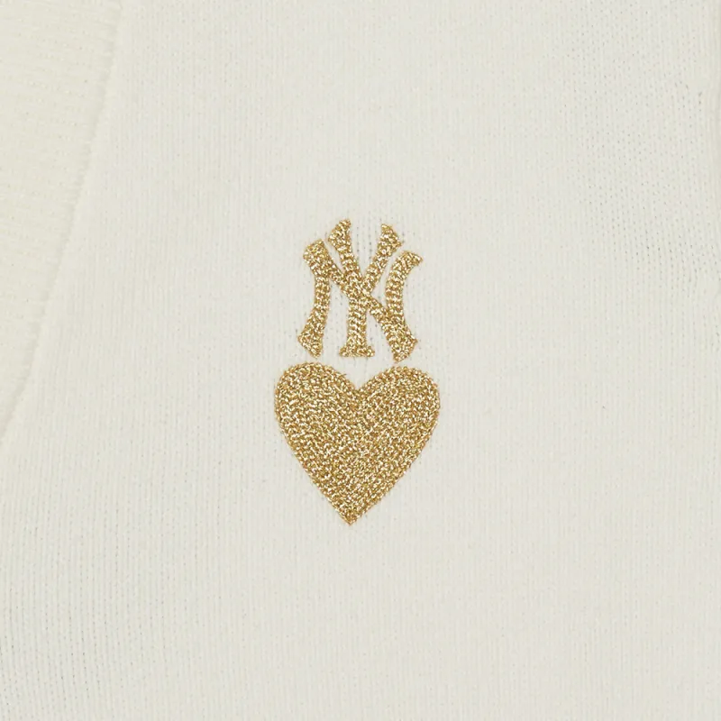 MLB SS24 New York Yankees Knitwear Women's Cream-4