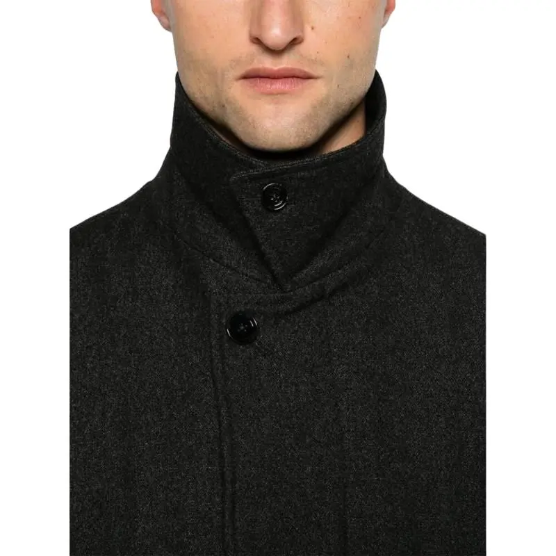 LEMAIRE Mélange-effect Coat-4