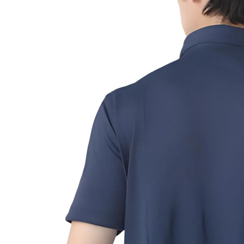 Oakley Polo Shirt Men's Marine Blue-2