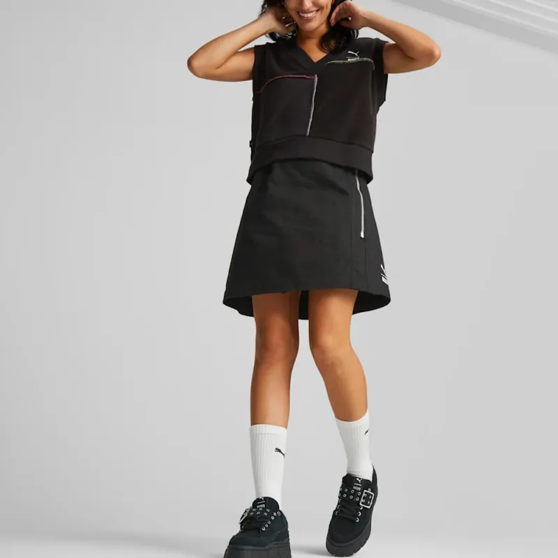 PUMA PUMA X The Ragged Priest Casual Short Skirts Women's Black-2