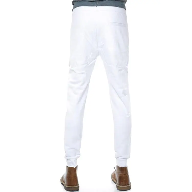 EMPORIO ARMANI SS23 Knitted Sweatpants Men's White-2