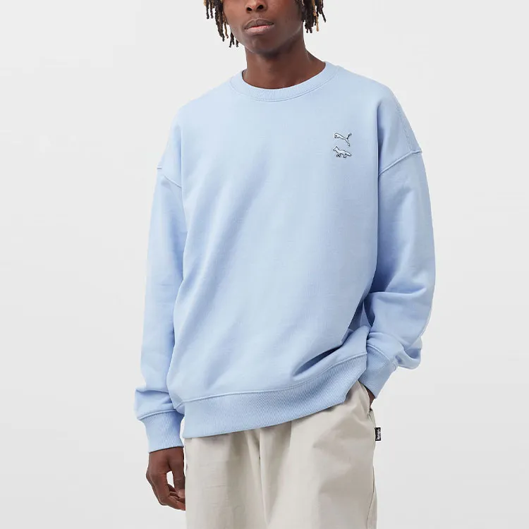PUMA Sweatshirt Unisex Sky Blue-2