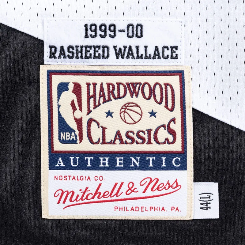 Mitchell Ness 'NBA 1999 Trail Blazers Rasheed Wallace' Authentic Jersey-2