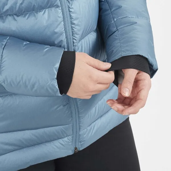 SALOMON Elixir Ultra Down Hooded Down Jacket Down Jacket Coat Women's Blue-2