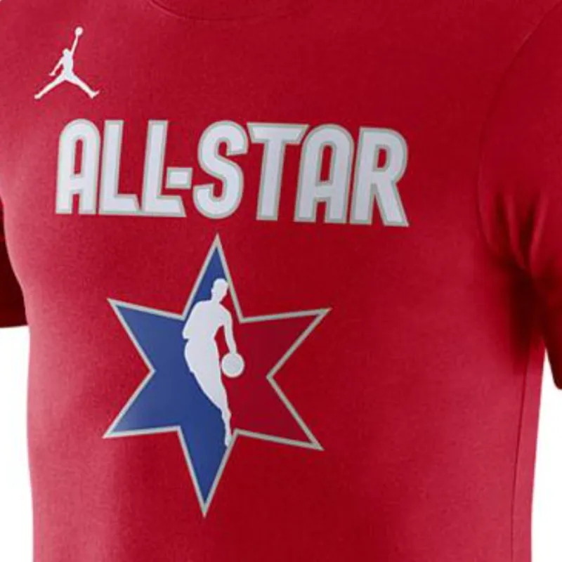 Nike T Shirts Men Red-3