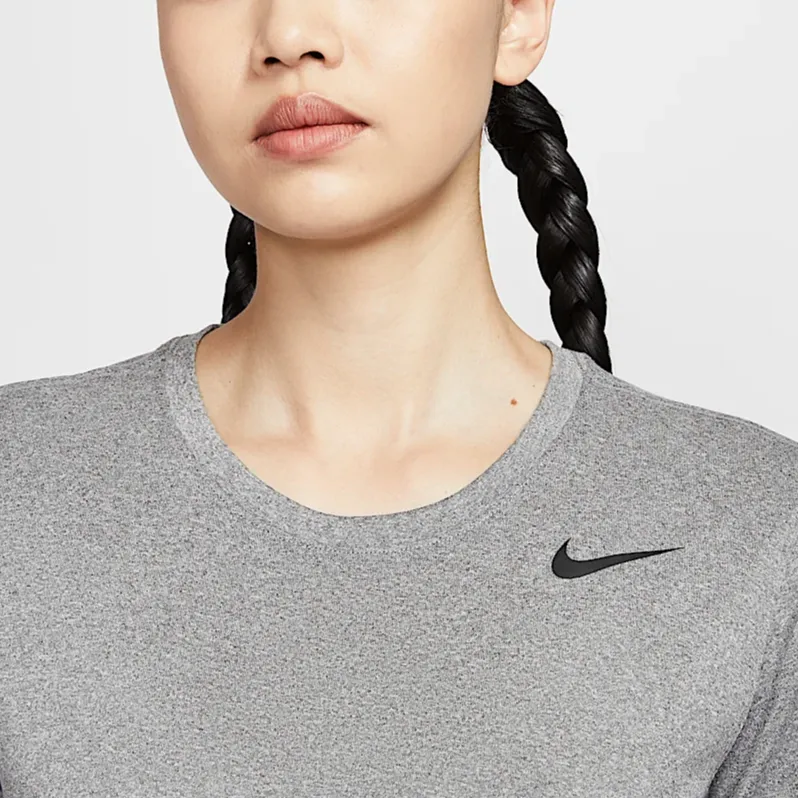 Nike Dri Fit T Shirt Women's Carbon Gray-3