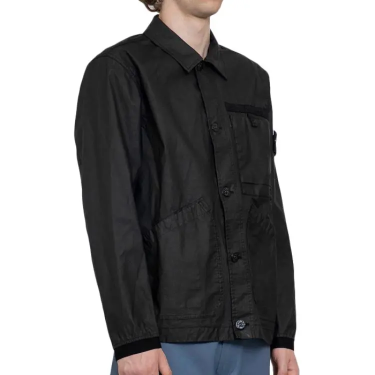 STONE ISLAND Jackets Men Black-3