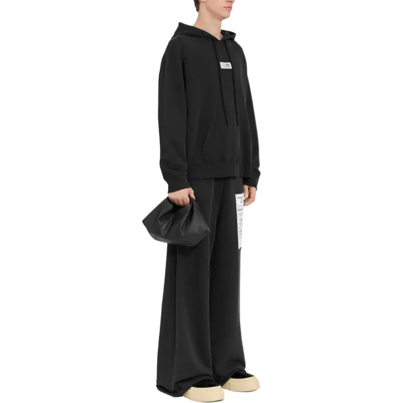 MM6 Maison Margiela Numbers Motif Drawstring Hoodie-2