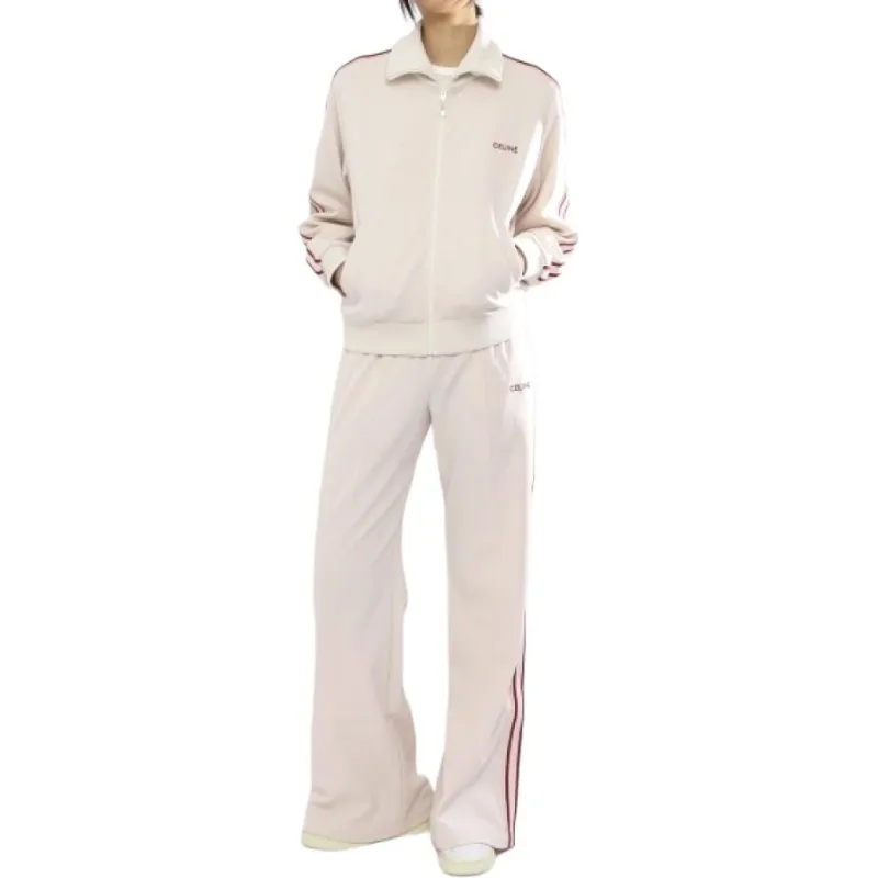 CELINE Tracksuit Jacket In Double Face Jersey-3
