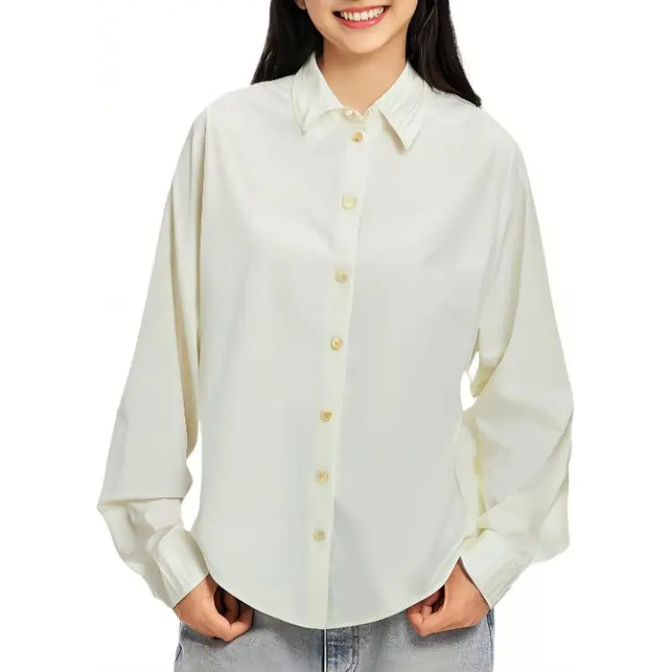 TORY BURCH Long Sleeved Poplin Shirt-2