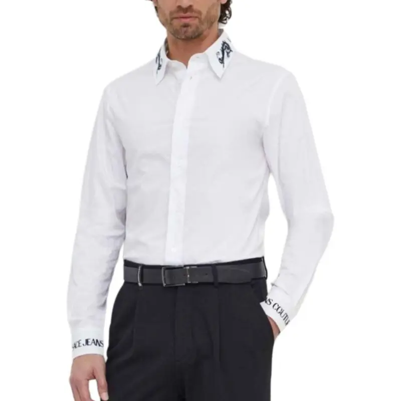 VERSACE JEANS COUTURE Watercolour Couture Cotton Shirt-2