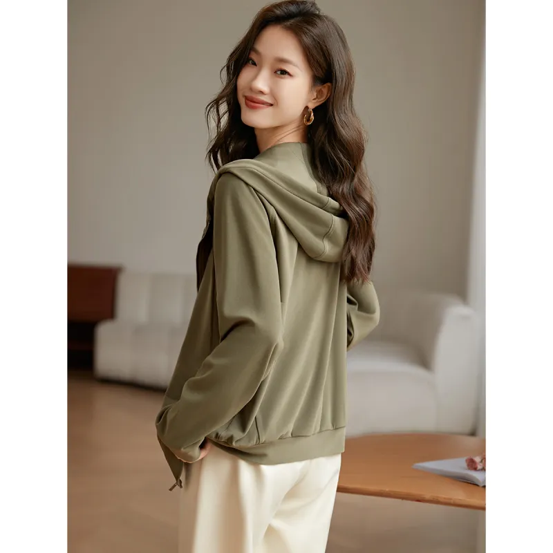 Mo Han Yi Mei Sweatshirt Women's Green-2