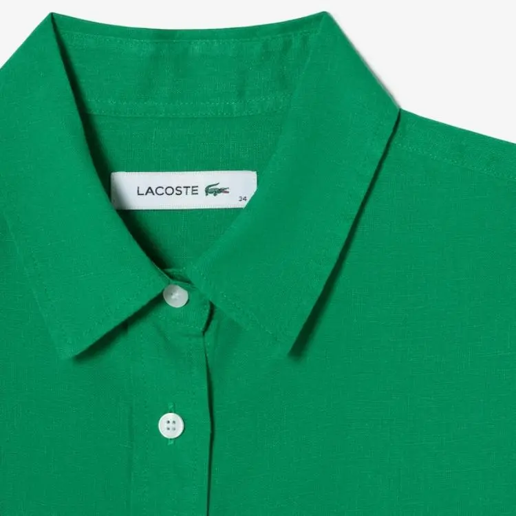 LACOSTE Shirts Women's Green-4