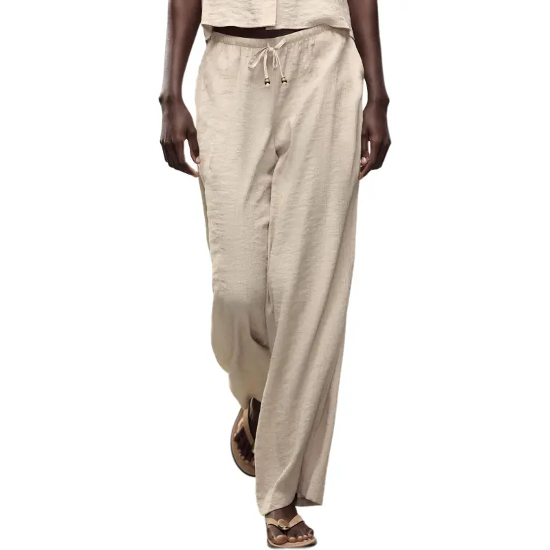 ZARA Casual Pants Women's Sand-3