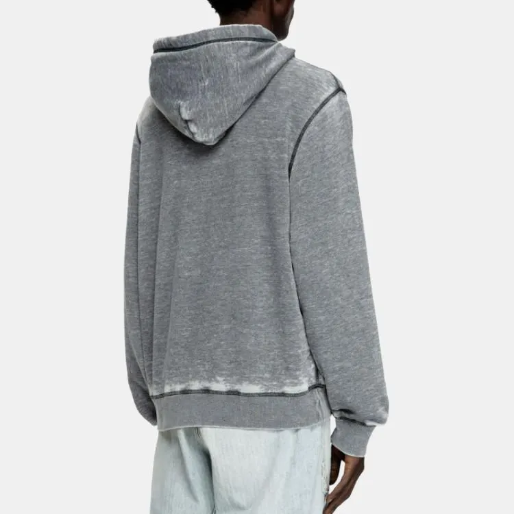 DIESEL S Ginn Hood Div Drawstring Hoodie-3