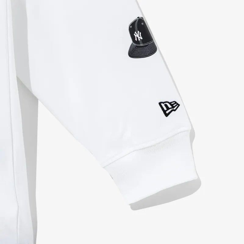 New Era T-Shirts Unisex White-3