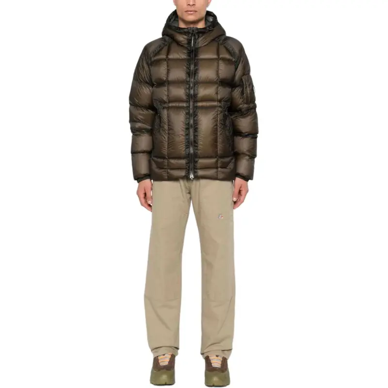C.P.Company FW24 Down Jacket Men's Dark Green-3