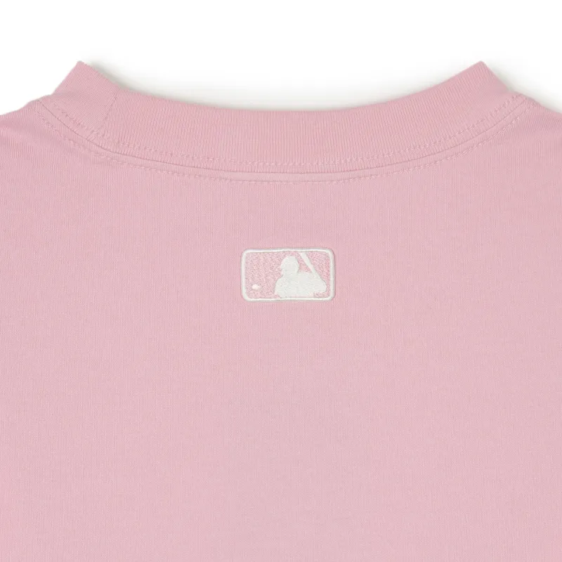 MLB Los Angeles Dodgers T Shirts Unisex Pink-5