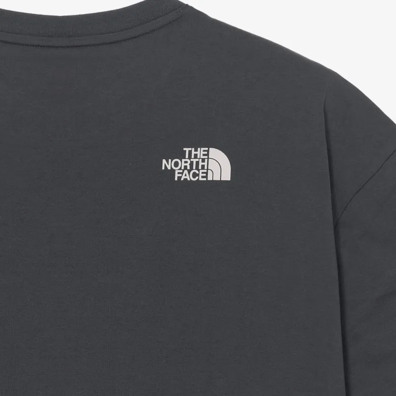 THE NORTH FACE T Shirt Men's Charcoal Gray-2