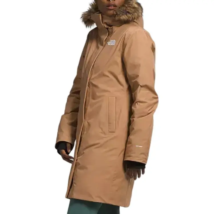 THE NORTH FACE Parka Coats Women's Brown-4