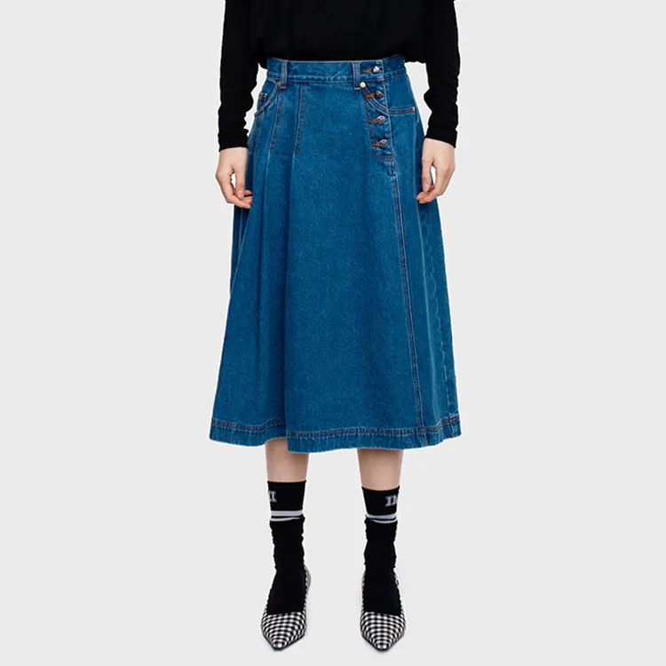 IMMI Denim Long Skirts Women's-6