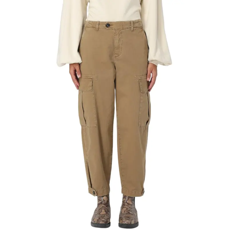 PINKO Tapered Leg Cargo Trousers-2