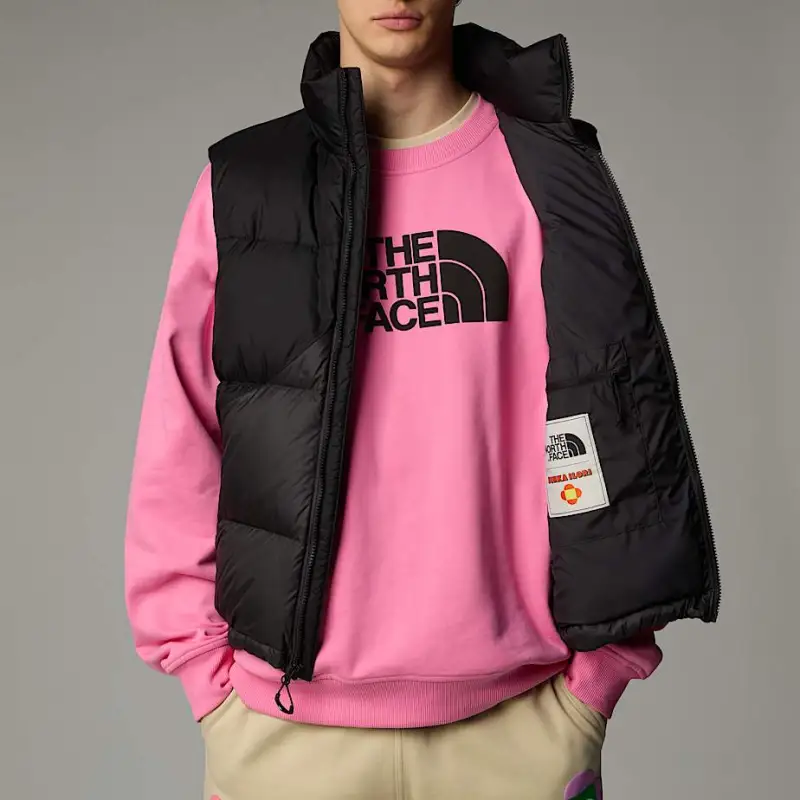 THE NORTH FACE Logo Embroidered Zipped Padded Gilet-3