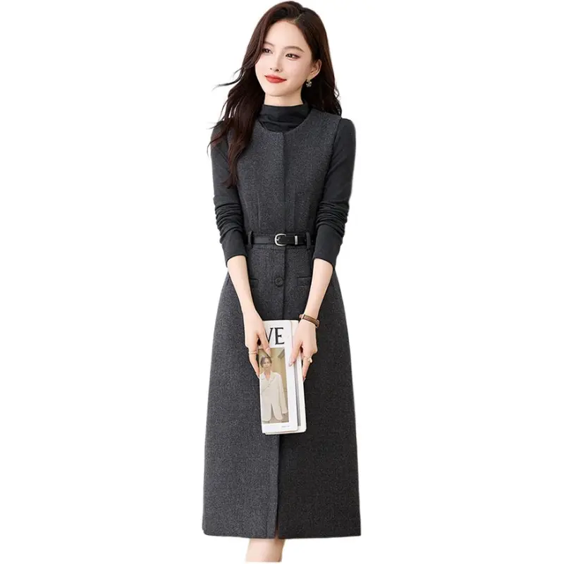 Fele.d Two Piece Skirt Sets Women's-1