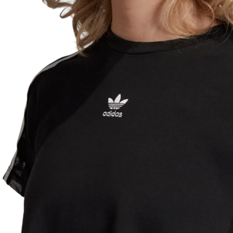 Adidas Originals Short Sleeved Dress Women's Black-4