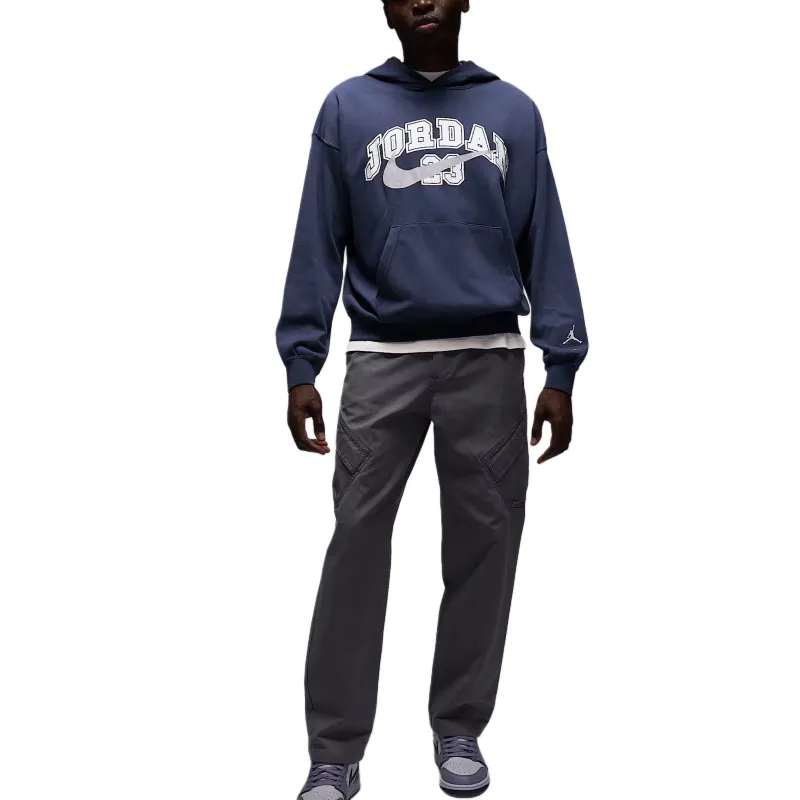 Jordan MVPOVERSIZED SS25 Sweatshirt Men's Midnight Marine Blue/Light Smoke Gray-2