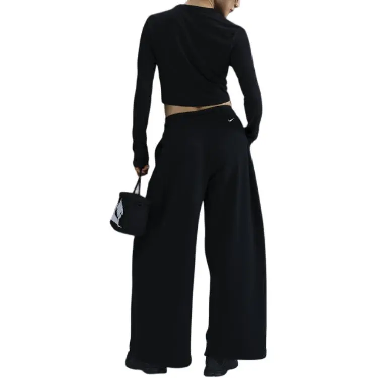 Nike Sportswear Casual Pants Women's Black/Sail White-1
