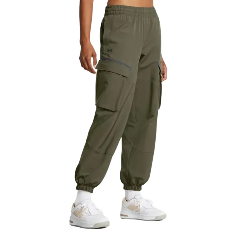 Under Armour Athletic Trousers Women's Army Green-3