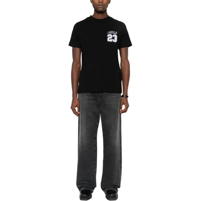 OFF WHITE 23 Embroidered Crewneck T Shirt-1