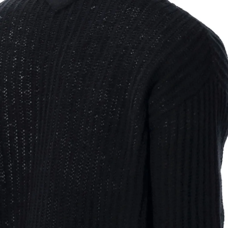 PRADA SS22 Knitwear Men's Black-2