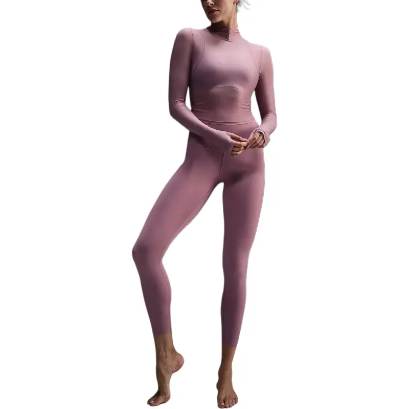 Nike Zenvy Sheer Women's Dri FIT Long Sleeve Top-1