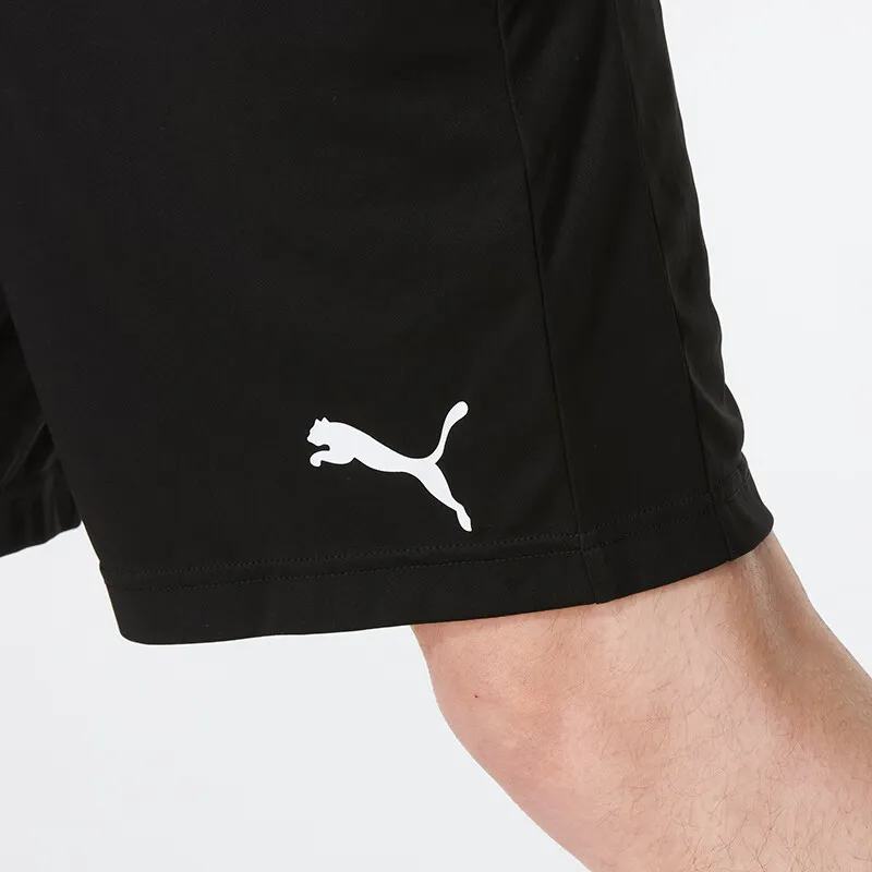 PUMA Casual Sportswear Men Navy Blue T Shirt+Black Shorts Set-6