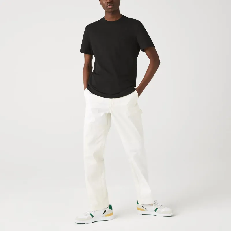 LACOSTE SS22 T Shirt Men's Black-2