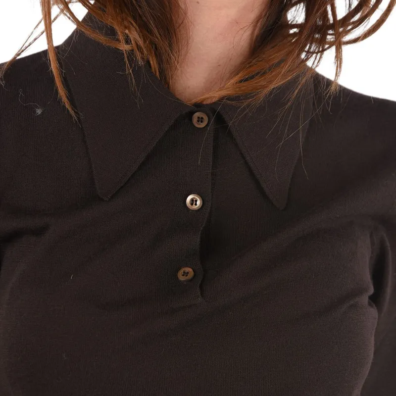 PRADA Polo Shirts Women's Brown-3