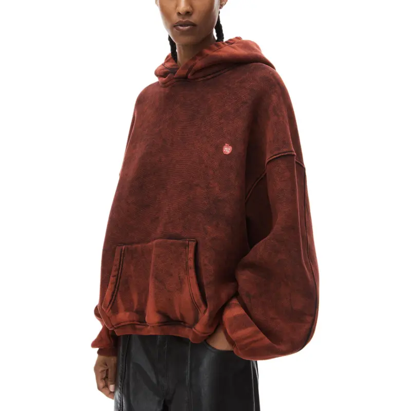 Alexander Wang SS24 Sweatshirt Unisex Red-3