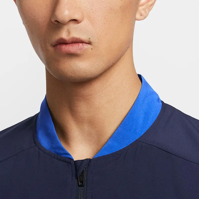 Nike Dri Fit Academy Jacket Men's 410 Deep Navy Blue-3
