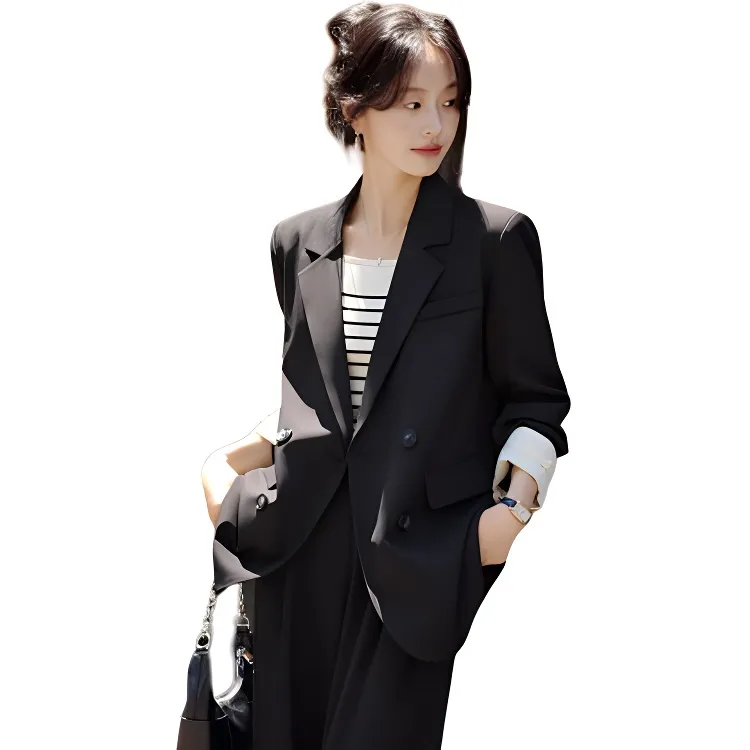 Mo Han Yi Mei Business Suit Women's Black-3
