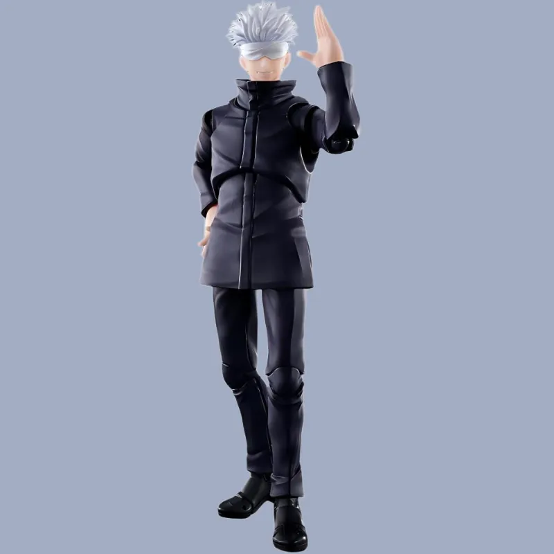 BANDAI S.H.Figuarts Jujutsu Kaisen Satoru Gojo Action Figure Black-2