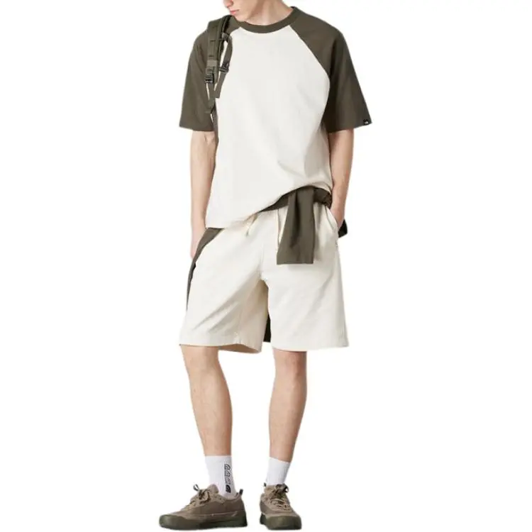 THE NORTH FACE SS25 T Shirt Men's 21L/Ebony Green/Dune White-1