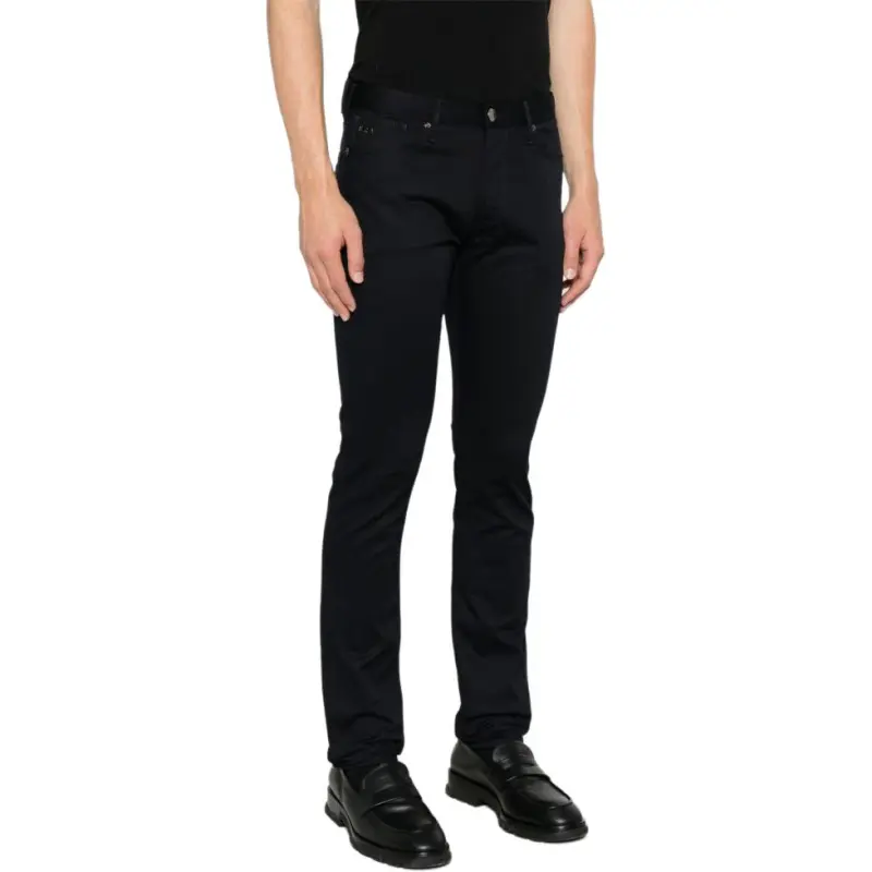 EMPORIO ARMANI Logo plaque Slim fit Jeans-3
