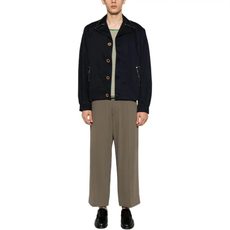 Wales Bonner Delaney Button Fastened Jacket-2