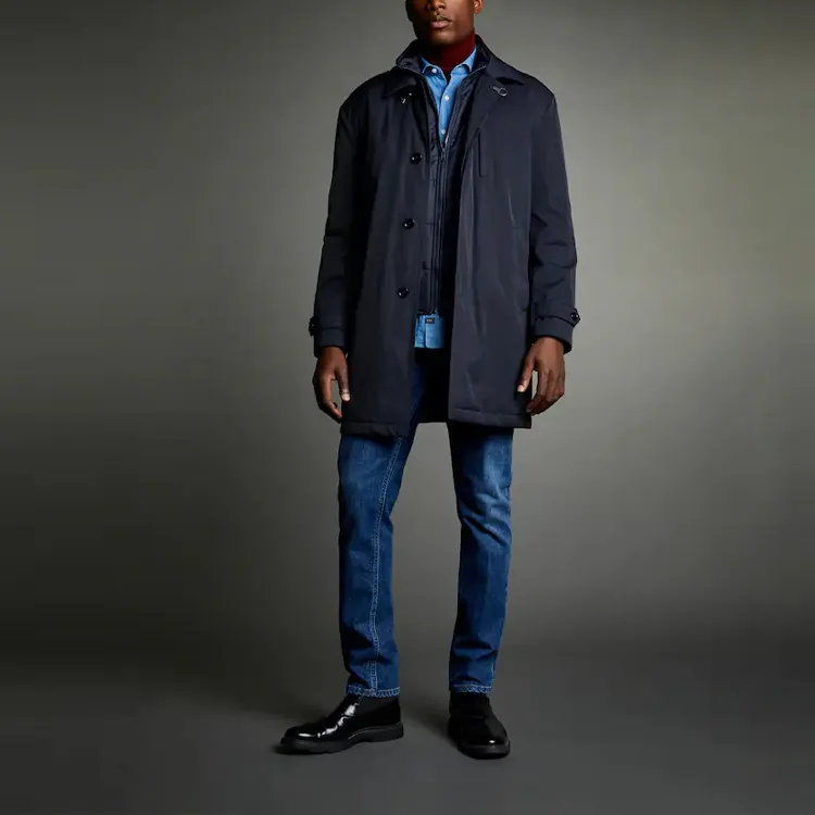 FAY Double Morning Button up Coat-1