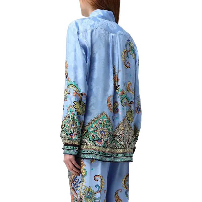 ETRO Paisley Printed Long Sleeved Shirt-4